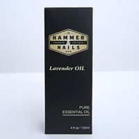 Hammer & Nails Lavender Essential Oil 4 oz. (118 mL) Therapeutic Grade Oil Pure Aromatherapy Essential Oil