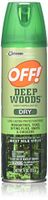Off Deep Woods Dry Aerosol 4 Oz, pack of 2
