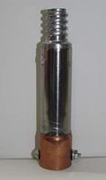 1 pc - X-Large Metal Threaded Tip (Fits 1" Poles) (Buy 3 Get 1 Free) For Wood, Plastic & Metal Poles. Reach Hook - Boat Hook - Cargo Hook - Tree Hook - Tree Vine Remover - Closet Hook - Pole Extender