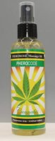 Massage Oil PheroCode 3.4 Fl. Oz with Cannabis and Pheromones Sensual Aphrodisiac Cannabis
