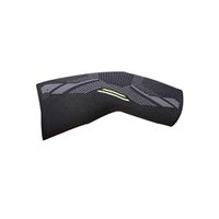 LIOOBO Elbow Support Brace Guard Sleeve Elbow Protection Pads for Sport Workout Tennis Basketball Yoga Pilates Arthritis (Black) Size M