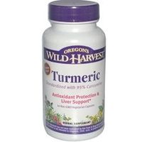 Oregon's Wild Harvest Turmeric 2x 60VCAP