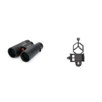 Celestron 71346 Outland X 8x42 Binoculars (Black) with Basic Smartphone Adapter 1.25"