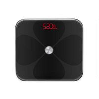 GYZ Body Fat Scale - New Free APP Smart Body Fat Scale Bluetooth Digital Bathroom Scale BMI Scale Body Composition Shows Accurate Health Indicators Large Platform /+-+/ (Color : Black)
