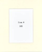 Golden State Art, Pack of 25 11x14 Ivory Picture Mats Mattes with White Core Bevel Cut for 8x10 Photo + Backing + Bags