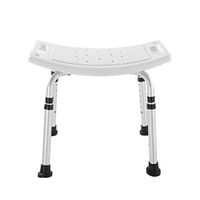 LINYUYI Height Adjustable Bathtub & Shower Stool,6-Stop Adjustable Height Old People Bath Chair,Nonslip Stool