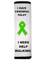 Medical Alert Seat Belt Cover (Cerebral Palsy)