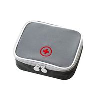 Detectorcatty Mini Outdoor First Aid Kit Bag Travel Portable Medicine Package Emergency Kit Bags Pill Storage Bag Small Organizer