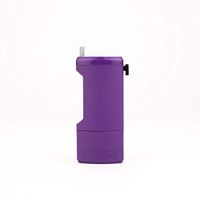 Hemper LighterCase All in One Lighter Holder, Retractable Stainless Steel Poker, Hemp Wick Spool Included (Purple)