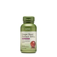 GNC Herbal Plus Grape Seed Extract 500mg - Extra Strength, 60 Capsules, Provides Antioxidant Support