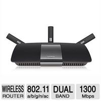 Linksys AC1900 Wi-Fi Wireless Dual-Band+ Router with Gigabit & USB 3.0 Ports, Smart Wi-Fi App Enabled to Control Your Network from Anywhere (EA6900) (Renewed)