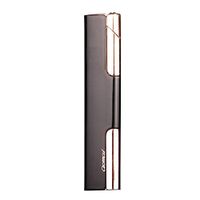 Metal Jet Torch Windproof Lighter Women's Cigarette Lighter Color Random(Item Will Come Without Butane)