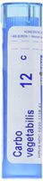 Boiron Carbo Vegetabilis 12C, 80 Pellets, Homeopathic Medicine for Bloating and Gas