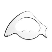 LOPTON Stainless Steel Gua Sha Scraping Massage Tool - IASTM Tools for Soft Tissue Mobilization Tool, Physical Therapy Stuff, Used for Back, Legs, Arms, Neck, Shoulder.… (X-A)