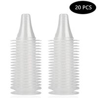 20 pcs Disposable Ear Thermometer Probe Covers/Refill Caps/Lens Filters for ThermoScan Models, Ear Thermometer Replacement Lens Filters Probe Cover Cap