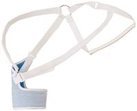 Rolyan Original Hemi Arm Sling for Right Arm, Comfortable Shoulder Sling with Elastic Straps, Shoulder Immobilizer Support for Stroke, Tissue Injury, Surgery, or Ligament Strain, Medium Regular