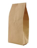 BAP 5 LB Kraft Side Gusseted Bag with Valve for Coffee (100 pcs)