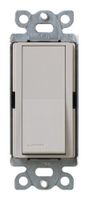 Lutron Claro On/Off Switch, 15-Amp, Single-Pole, SC-1PS-TP, Taupe