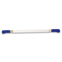 Original Body Stick - 24 Inches - Standard Flexibility With Blue Handles - By The Stick - Therapeutic Body Massage Stick - Potentially Improves Flexibility - Aids Muscle Recovery And Muscle Pain - Provides Myofascial Release
