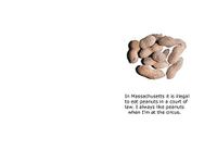 Blank Notecard - Peanuts - Court of Law