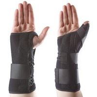 Pro Advantage P668010 Lacer Wrist Orthosis, Universal, 5"-9", Right, Cloth, Foam/Laminate, Latex Free, Non-Sterile