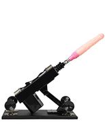 Zss52 Automatic Adult Machine, Luxurious Electric Powerful Retractable Machine Multi-Angle Adjustable Adult (Color : Black)