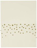 Gartner Studios Gold Foil Dots Place Cards