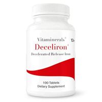 VITAMINERALS 12+ Deceliron® Iron Support Decelerated Release Hematinic 100 Count
