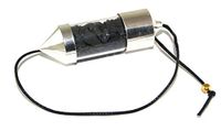 Shungite Crystals Silver Pendulum Large Dowsing Tool