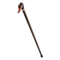 Made in Italy Brown Mallard Duck Head Handle Walking Cane