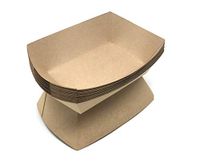 Mr. Miracle Paperboard Food Tray. 2.5-Pound Size. Pack of 250