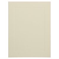 JAM PAPER Blank Foldover Cards - 4 5/8 x 6 1/4 (Fits in A6 Envelopes) - Ivory Panel - 100/Pack
