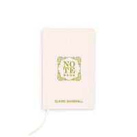 Ivory Linen Pocket Journal