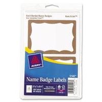Avery Printable Self-Adhesive Name Badges