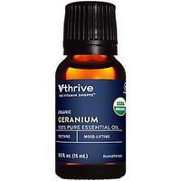 Organic Geranium 100 Pure Essential Oil Aromatherapy (0.5 Fluid Ounces)