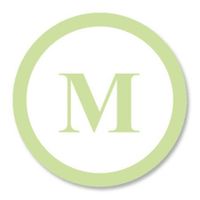 Personalized Simple Initial Envelope Seals - Set of 144 Self-Adhesive, Flat-Sheet, 1-1/2" Sticker Seals, By Colorful Images