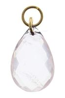 HighChi Rose Quartz Harmonic Gemstone - 9 Carats 18K White Gold