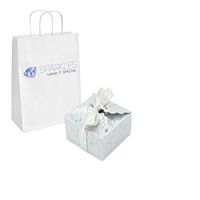 Sparkles Make It Special 100-pcs Medium Ribbon Favor Candy Boxes Wedding Gift Candy Boxes Silver
