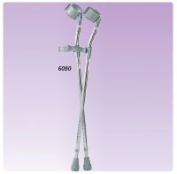 Forearm Crutches - Tall Adult fits 5'0"-6'6". Height adjusts 33"-42"