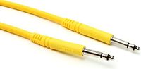 Mogami Pure Patch TT-TT Patch Cable Yellow 24 in.