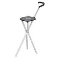Harvy Sport Seat Cane - Black