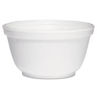 Solo 10B20 Foam Bowls, 10 Ounces, White, Round