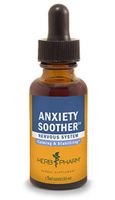 Herb Pharm Anxiety Soother Liquid Herbal Formula with Kava For Nervous System Support - 1 Ounce