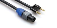 Hosa SKT-625BN 25-Feet SpeakON Speaker Cable to Banana