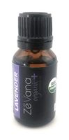 Zevana USDA Organic Essential Oil .50 Fl Ounce (Lavender)