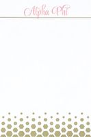 Alexandra And Company Notepad, Alpha Phi