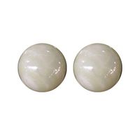 Healifty Jade Massage Ball Hand Fitness Health Balls for Blood Circulation Muscle Deep Tissue Acupuncture Exercise Therapy 2pcs