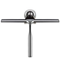 NAMI Shower Squeegee Stainless Steel Handle Silicone Blade Squeegee Wiper for Car Glass Window Mirror Bathroom Shower Squeegee Suction Cup Hook