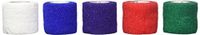 Andover Healthcare 3200RB-036 Coflex Non-Woven Cohesive Self-Adherent Wrap, 15' Length, 2" Width, Rainbow Pack Includes Red Teal White Green Purple and Blue, Latex (Pack of 36)