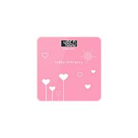 TOPBATHY Weight Scale Electronic USB Charging Intelligent Health Body Fat Scale for Women Girls Men Home Household (Pink)